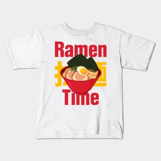 ramen time Kids T-Shirt